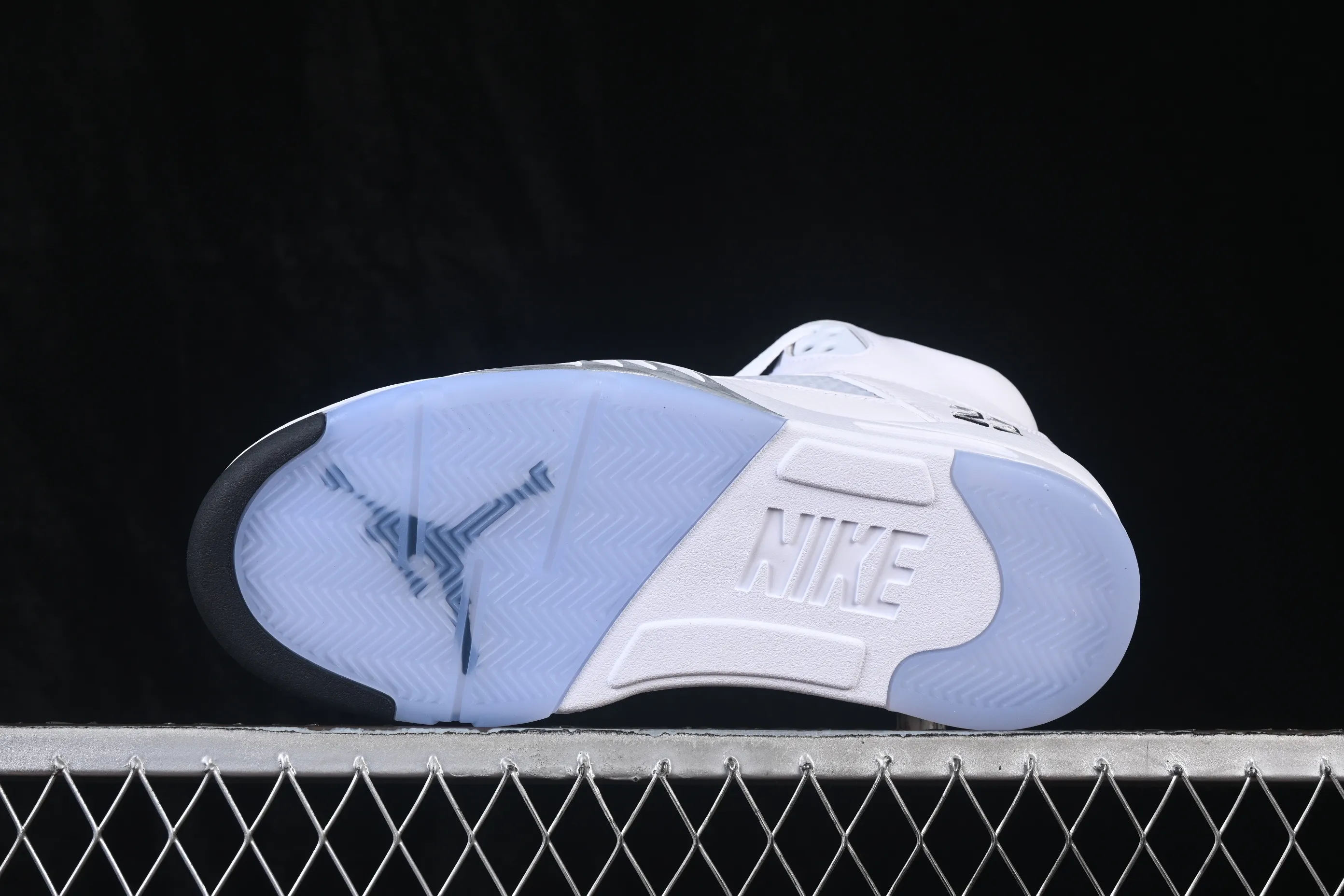 All categories Air Jordan Jordan series basketball shoes Air Jordan 5 TG version Air Jordan 5 Retro "White Metallic" AJ5 Joe 5 Silver HQ7978-103